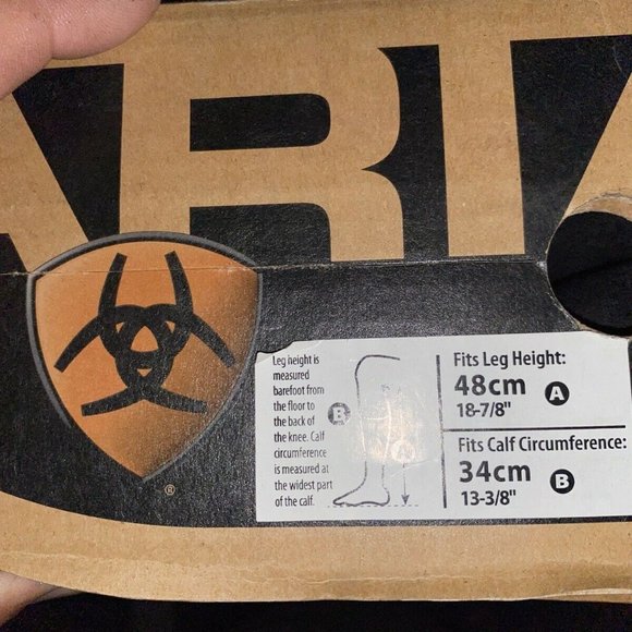 Ariat womens Heritage 2 field boots 5501 size 7 - Picture 8 of 9